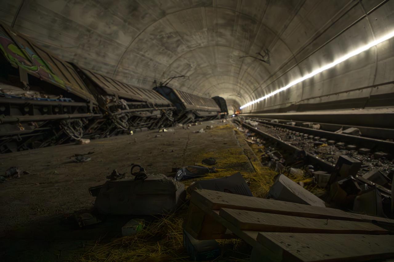 Entgleisung Gotthard-Basistunnel August 2023