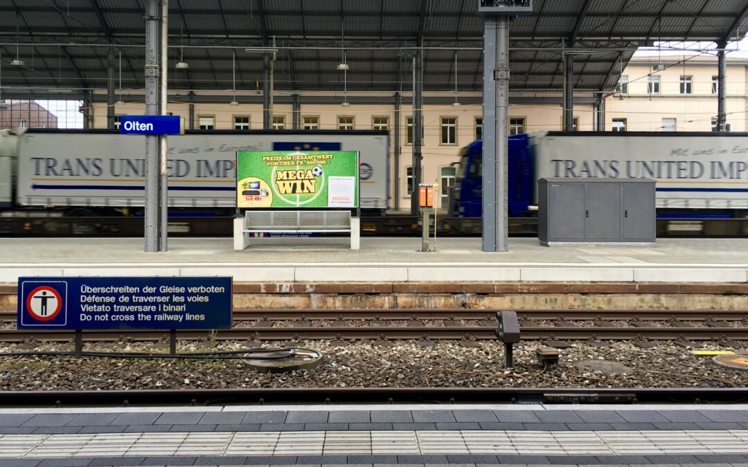 Leicht rückläufiger Bahnanteil am alpenquerenden Güterverkehr