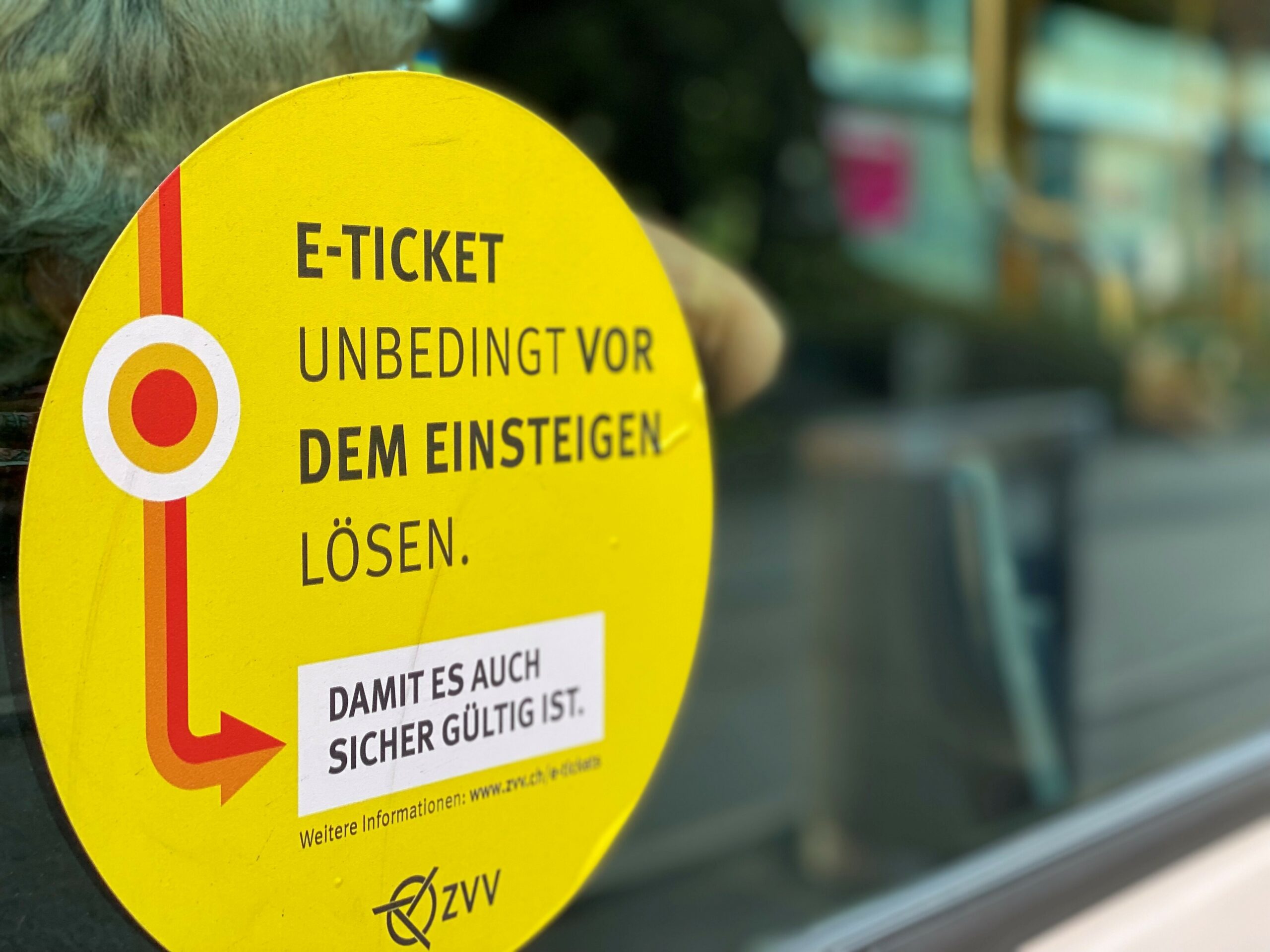 E-Ticket vor dem Einsteigen lösen